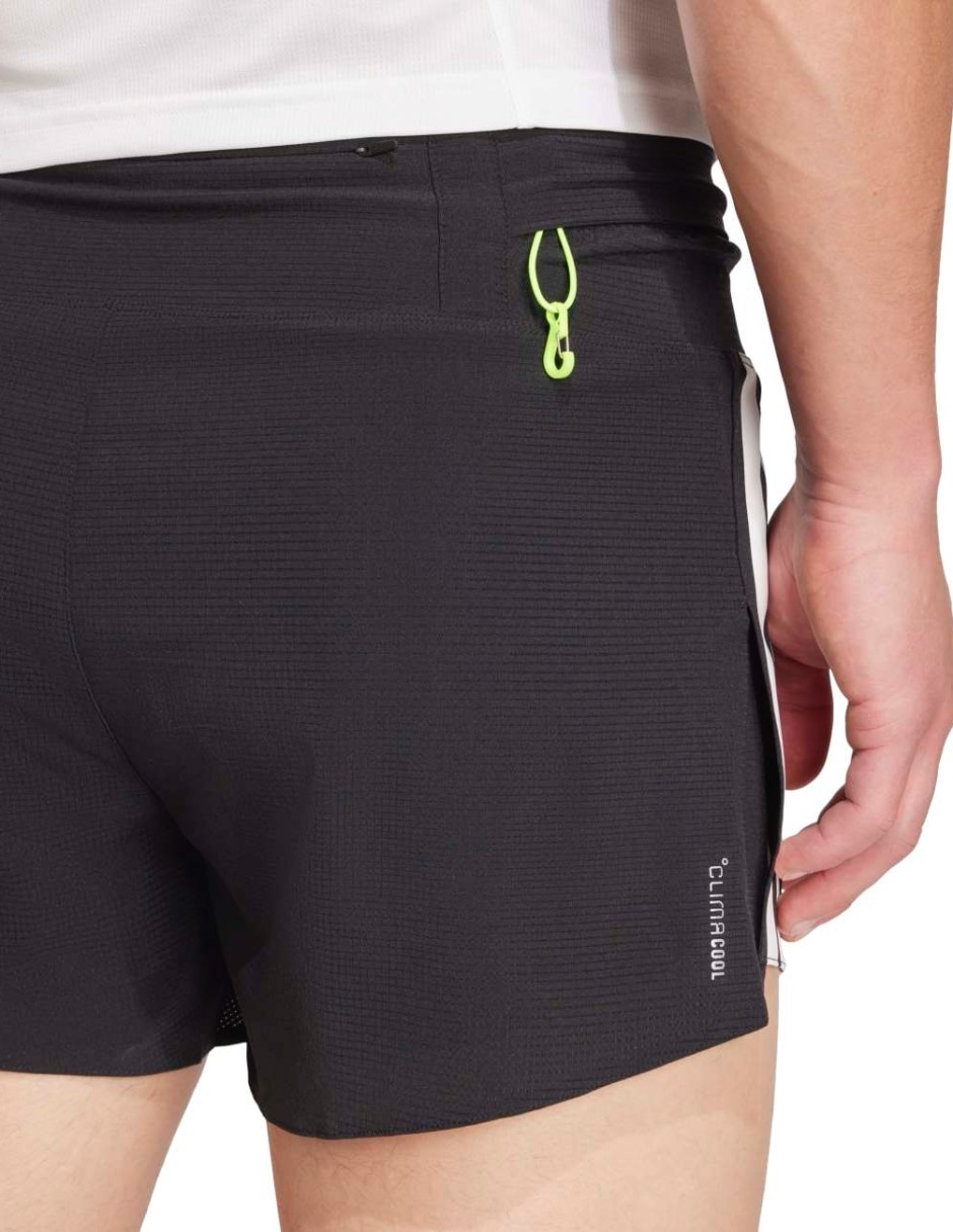 Short con bolsillos adidas para correr hombre